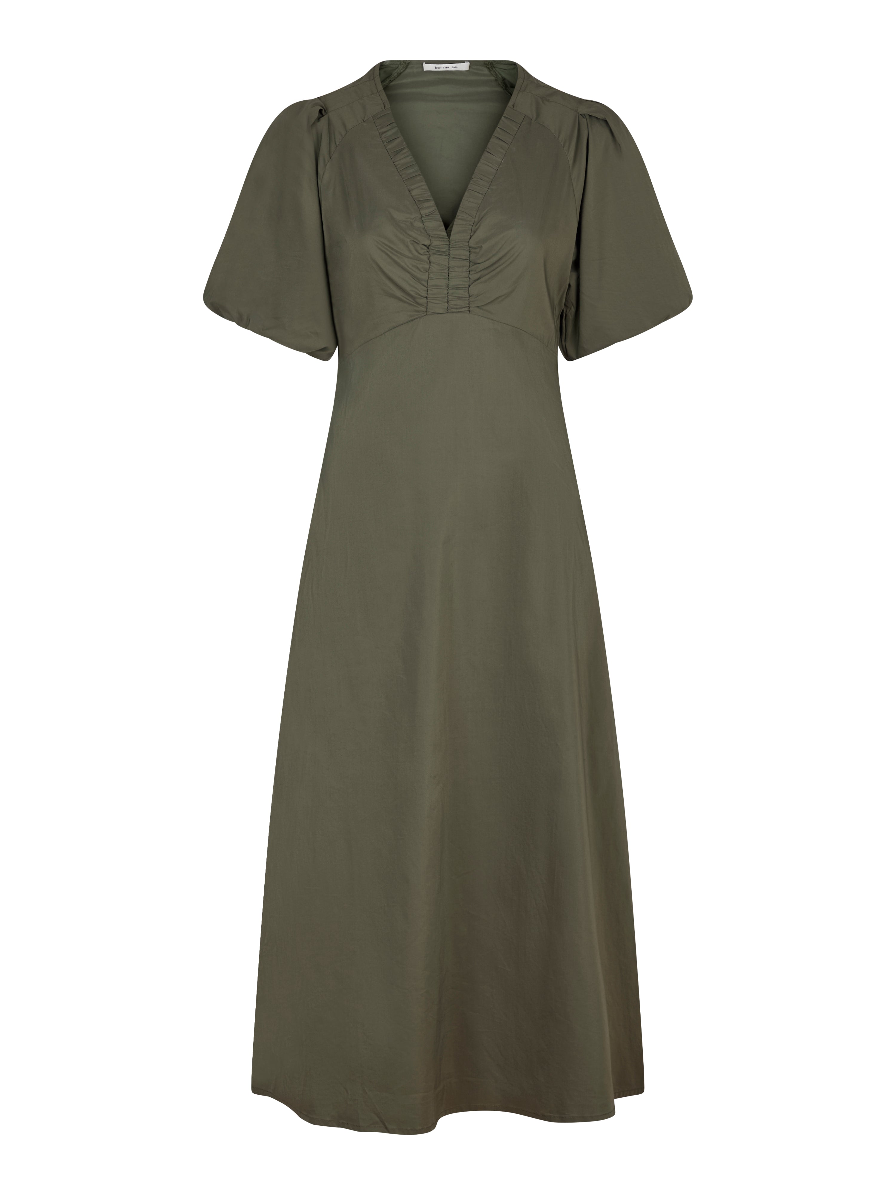 Bailey Poplin kjole - Army